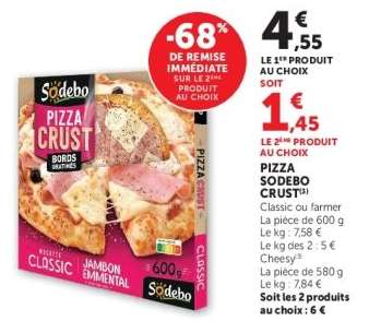 Pizza Sodebo Crust