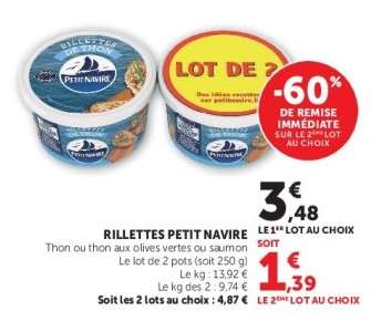 RILLETTES "PETIT NAVIRE"
