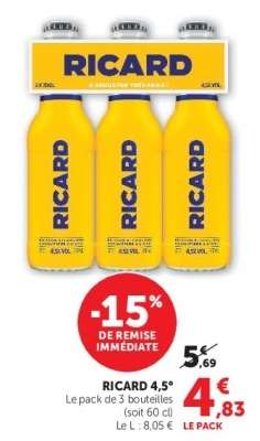 RICARD 4,5°