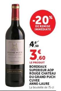 BORDEAUX SUPERIEUR AOP ROUGE CHATEAU DU GRAND PUCH CUVEE ANNE-LAURE