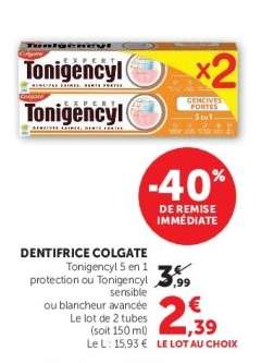 Dentifrice Colgate