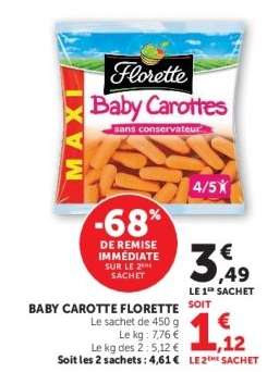 Baby Carotte Florette