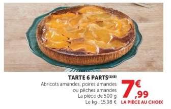 TARTE 6 PARTS