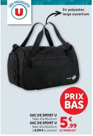 SAC DE SPORT U