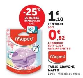 TAILLE-CRAYONS MAPED