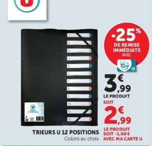 TRIEURS U 12 POSITIONS