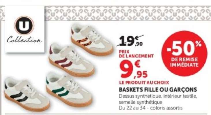 BASKETS FILLE OU GARÇONS