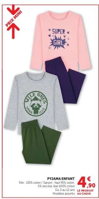 Pyjama enfant