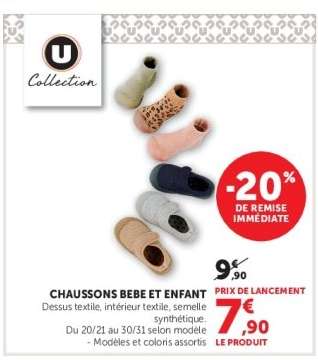 CHAUSSONS BEBE ET ENFANT