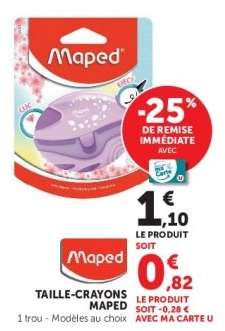 TAILLE-CRAYONS MAPED