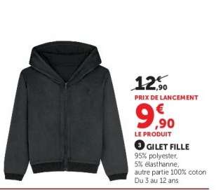 Gilet fille
