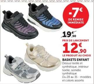 Baskets enfant