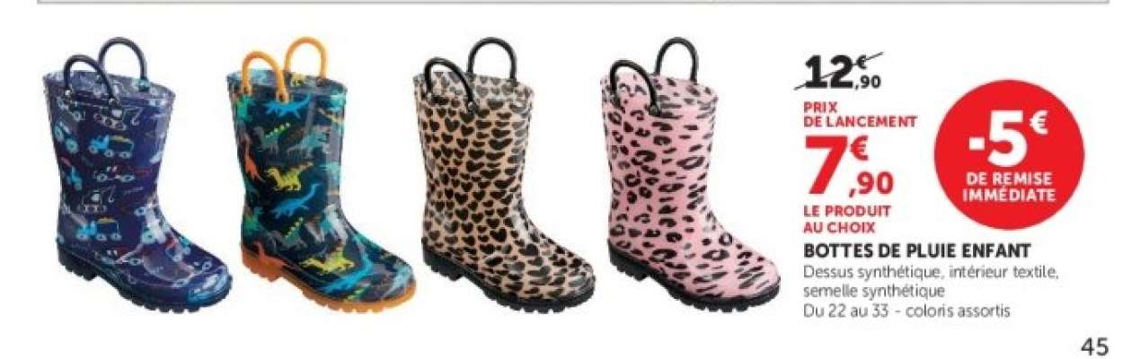 Bottes de Pluie Enfant