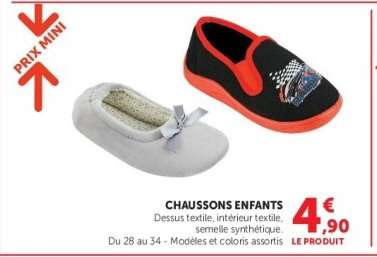 Chaussons Enfants