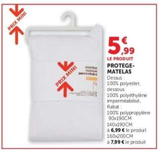 Protège matelas