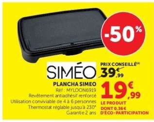 Plancha SIMÉO