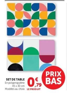Set de table