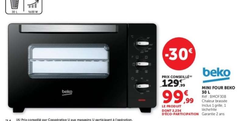 MINI FOUR BEKO 30 L