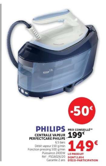 PHILIPS Centrale Vapeur PerfectCare