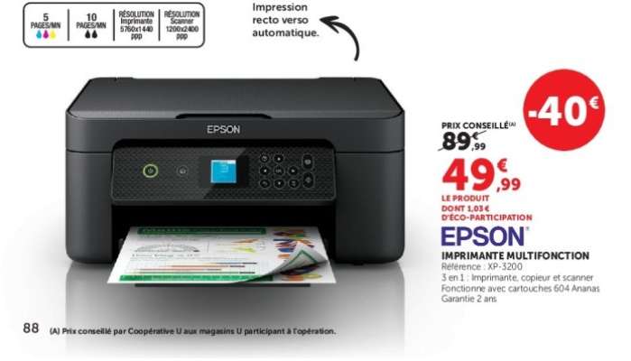 Epson Imprimante Multifonction