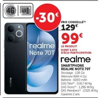 SMARTPHONE REALME NOTE 70T