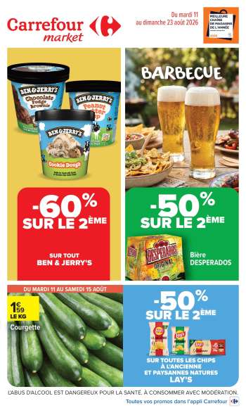 Catalogue Carrefour Market - 11/08/2026 - 23/08/2026.