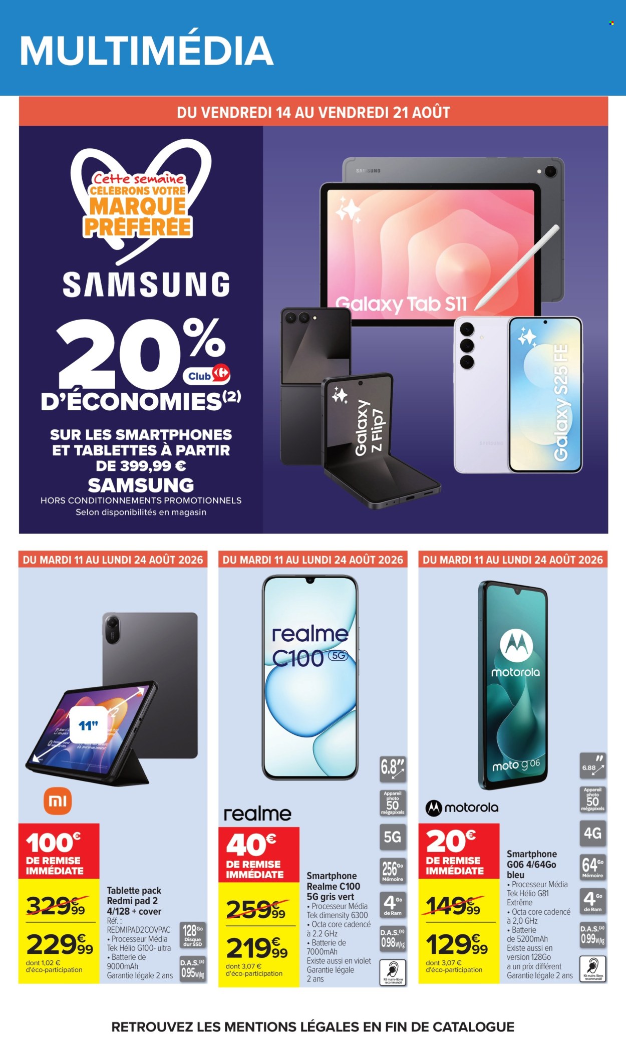 Catalogue Carrefour Hypermarchés - 11/08/2026 - 24/08/2026. Page 60