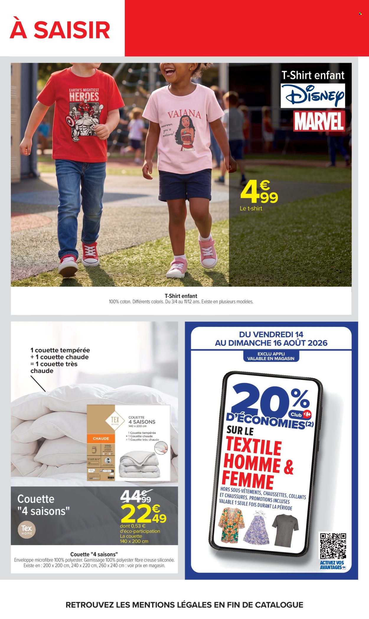 Catalogue Carrefour Hypermarchés - 11/08/2026 - 24/08/2026. Page 63
