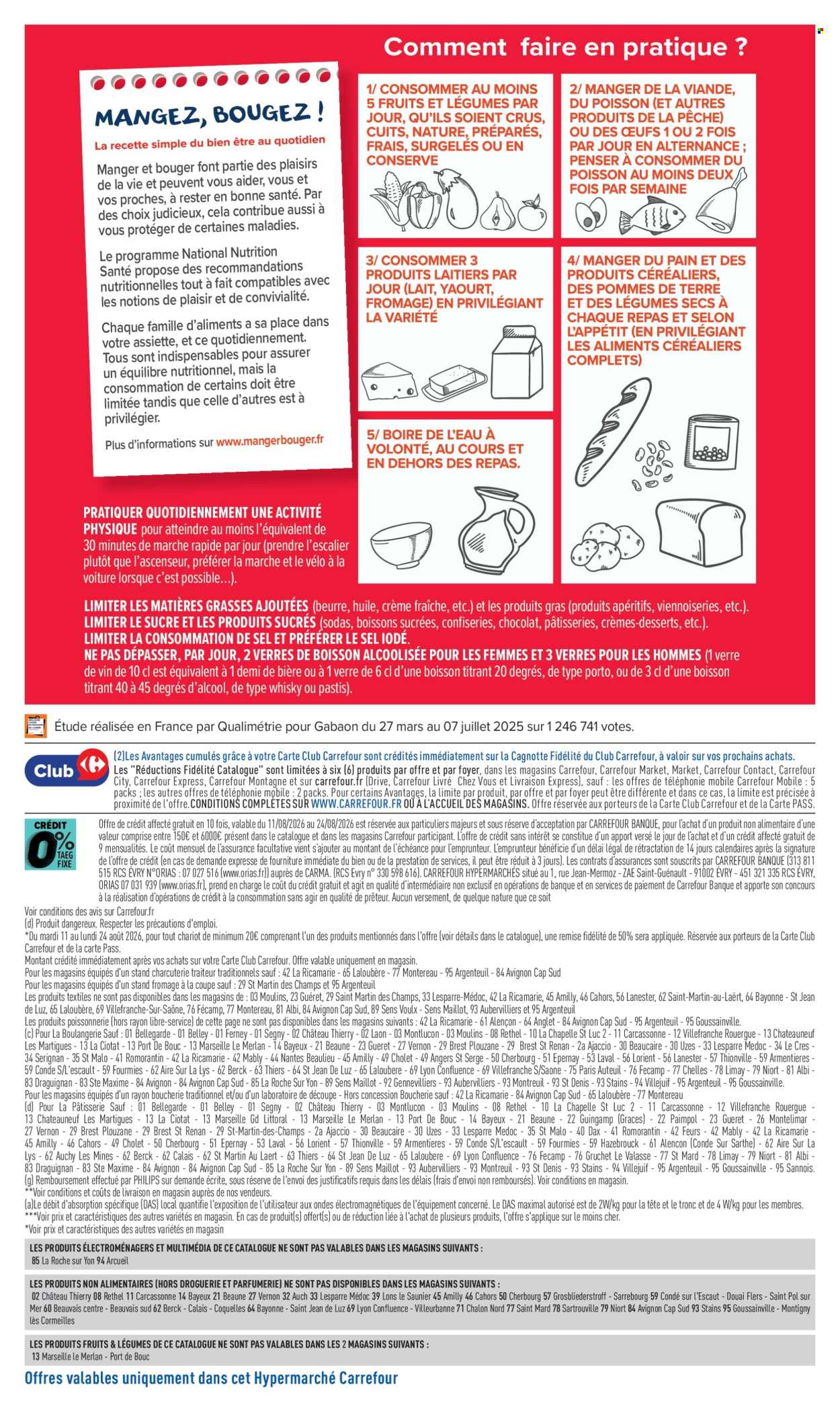 Catalogue Carrefour Hypermarchés - 11/08/2026 - 24/08/2026. Page 65