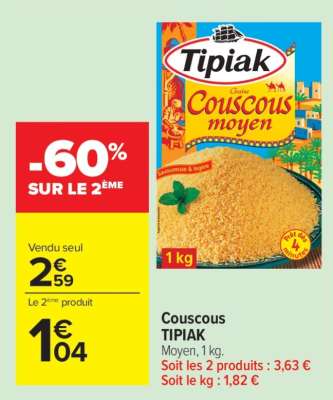 Couscous Tipiak