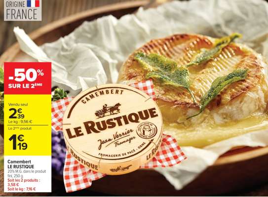 Camembert Le Rustique
