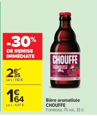 Bière aromatisée CHOUFFE