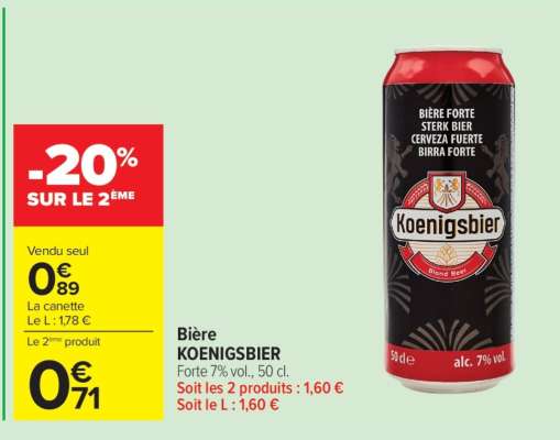 Bière KOENIGSBIER