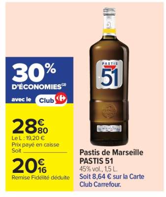 Pastis de Marseille PASTIS 51