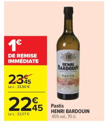 Pastis Henri Bardouin
