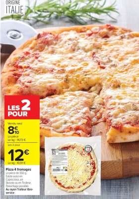 Pizza 4 Fromages