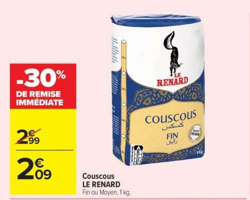 Couscous 'Le Renard'