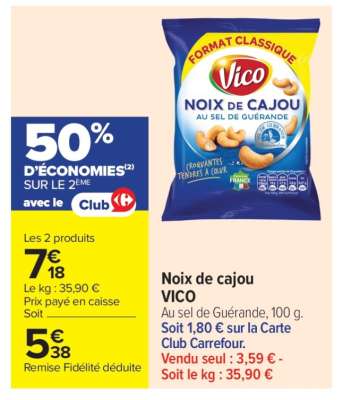 Noix de cajou VICO