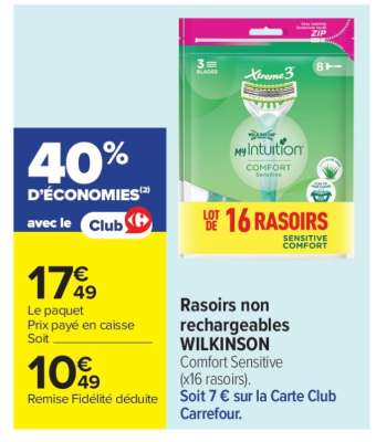 Rasoirs Non Rechargeables WILKINSON