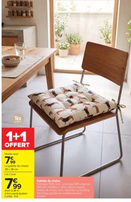 GALETTE DE CHAISE