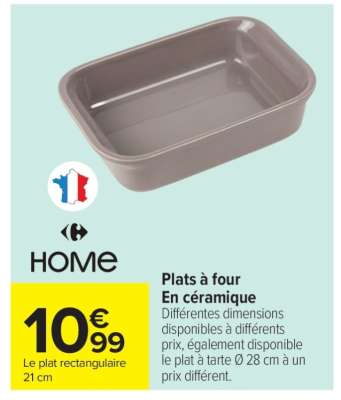 Plats à four