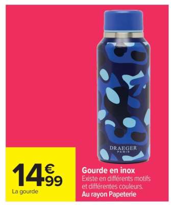 GOURDE EN INOX