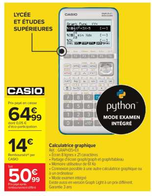 Calculatrice graphique