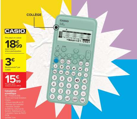 Calculatrice scientifique
