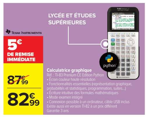 Calculatrice graphique