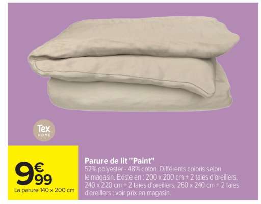 Parure de lit "Paint"