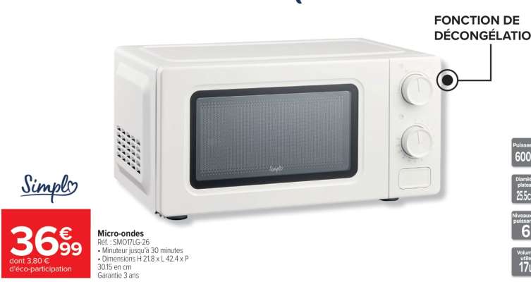 Micro-ondes