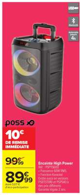 Enceinte high power