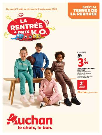 Catalogue Auchan - 11/08/2026 - 06/09/2026.
