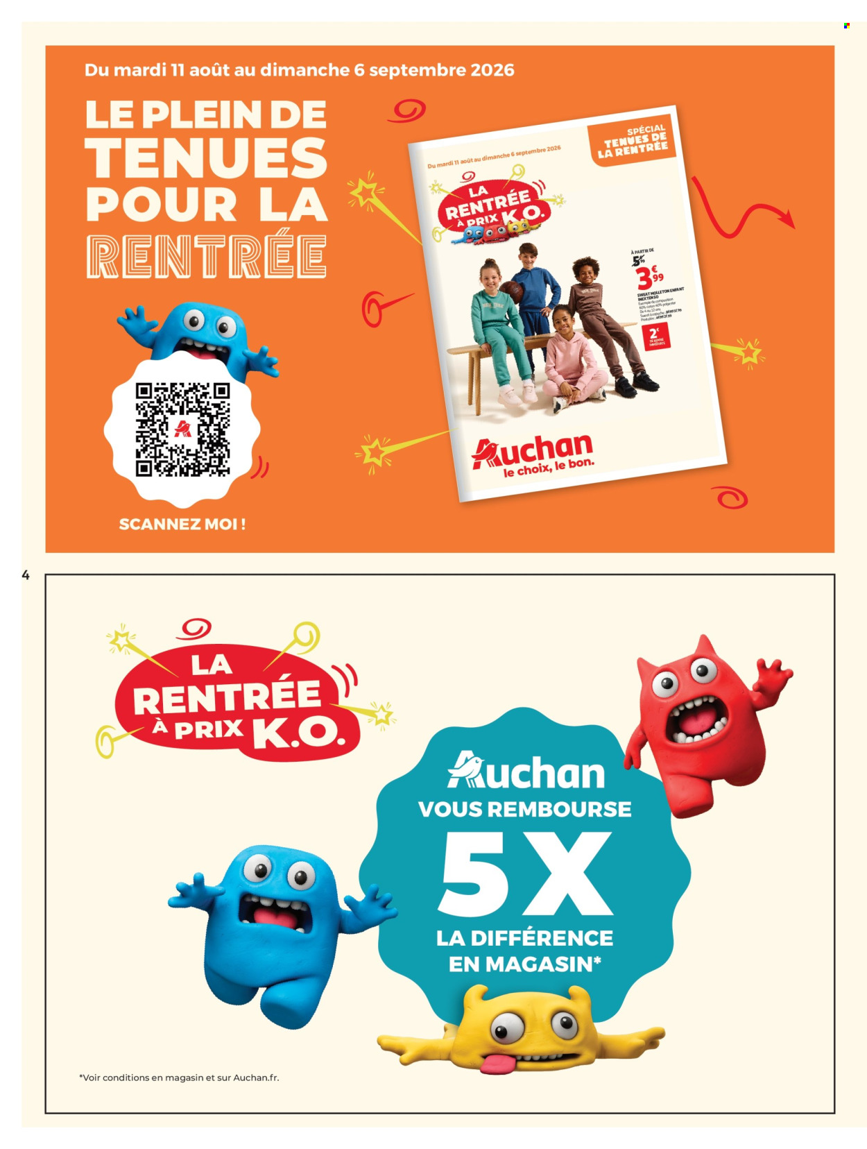 Catalogue Auchan - 11/08/2026 - 23/08/2026. Page 4